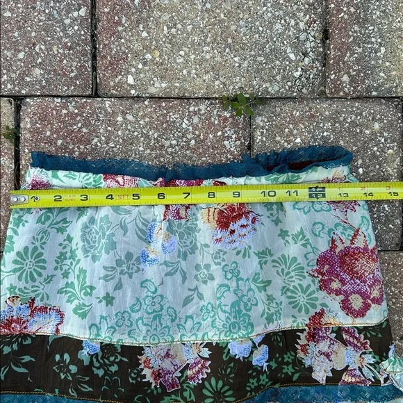 JOHNNY WAS Tiered Boho Maxi Skirt w/ Pockets - Picture 11 of 11